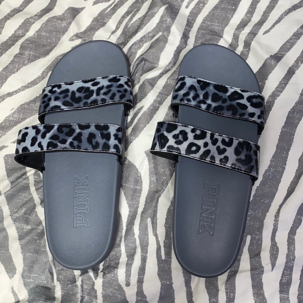 Camo grey slides